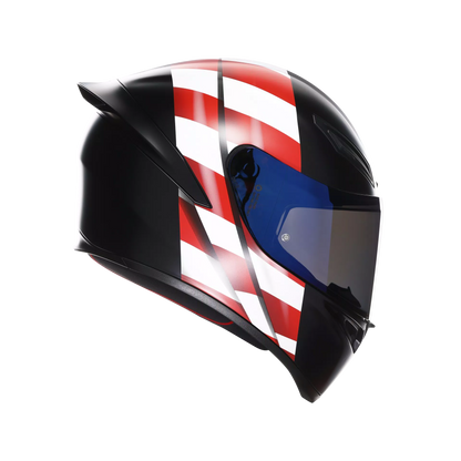 Casco AGV K1 S US Flag - Rojo/Blanco/Azul