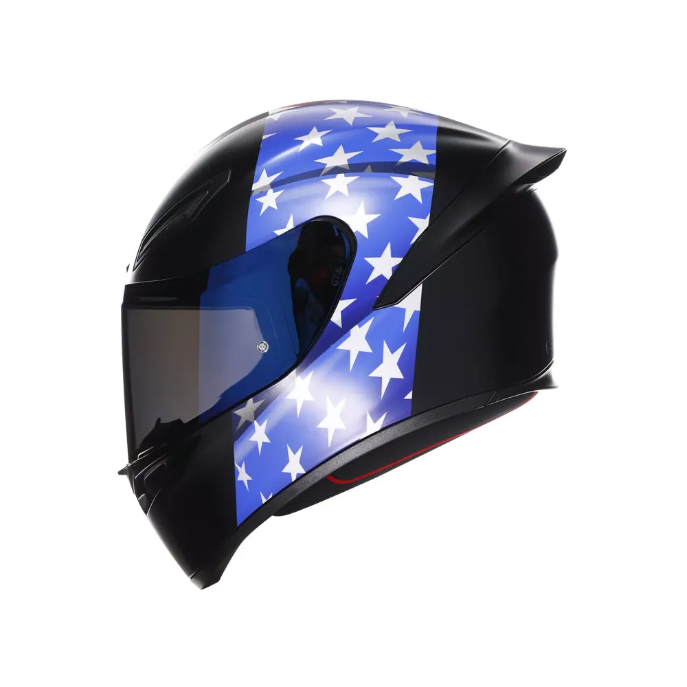 Casco AGV K1 S US Flag - Rojo/Blanco/Azul
