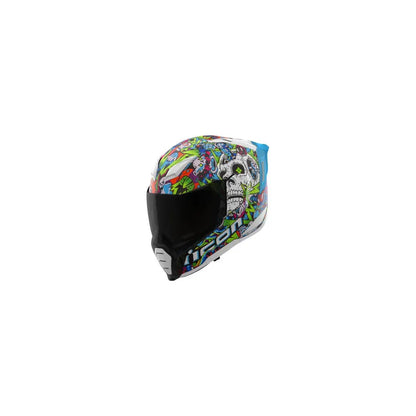 Casco Icon Ultraflite Doodle 3 MIPS - azul