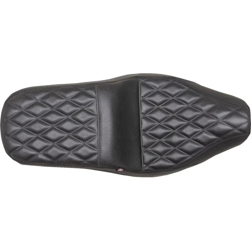 Asiento de una pieza con respaldo cuadrado