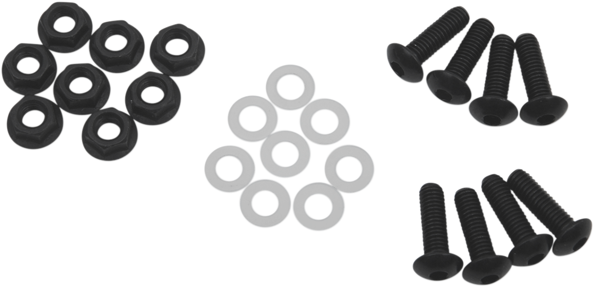 Kit de tornillos para parabrisas - Kit de tornillos para parabrisas - Negro