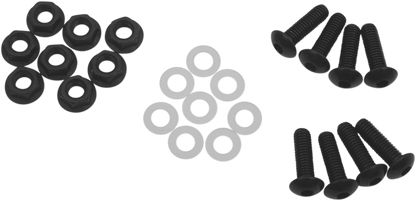 Kit de tornillos para parabrisas - Kit de tornillos para parabrisas - Negro