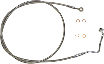Línea de freno superior inoxidable XR - Línea de freno - Superior - ABS - Acero inoxidable