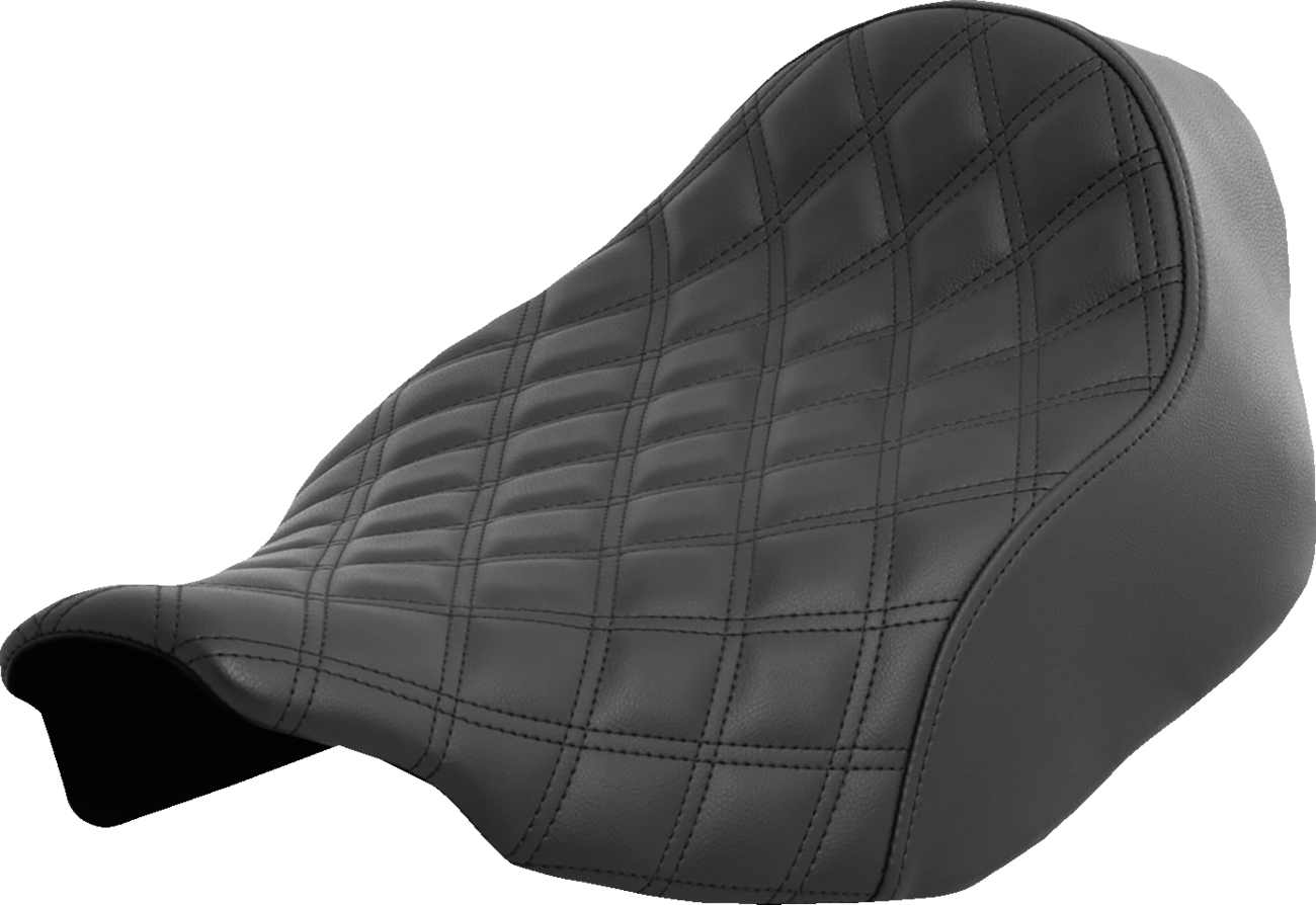 Asiento individual Renegade - Asiento individual Renegade - Cosido en celosía - Negro - FLT/FLH '23 -'24