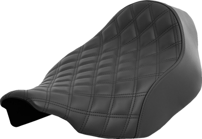 Asiento individual Renegade - Asiento individual Renegade - Cosido en celosía - Negro - FLT/FLH '23 -'24