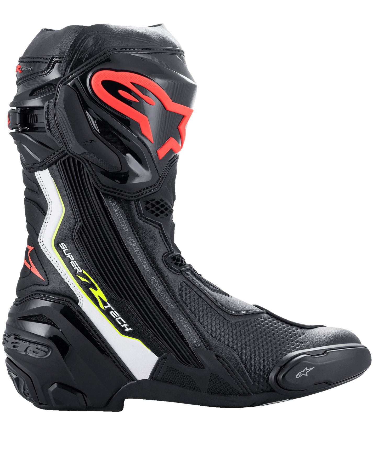 Botas Alpinestars Supertech R - Negro/Rojo