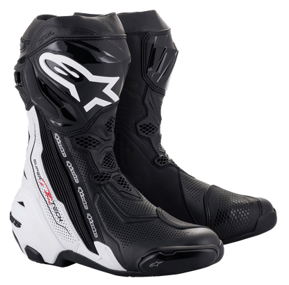 Botas Alpinestars Supertech V - Negro/Blanco