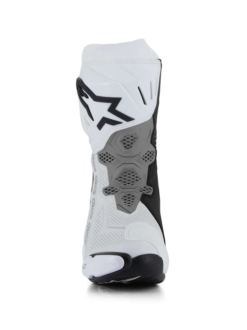 Botas Alpinestars Supertech R Vented - blanco/gris/negro