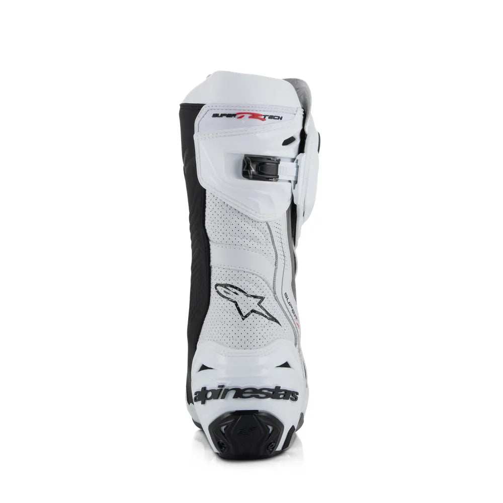 Botas Alpinestars Supertech R Vented - blanco/gris/negro