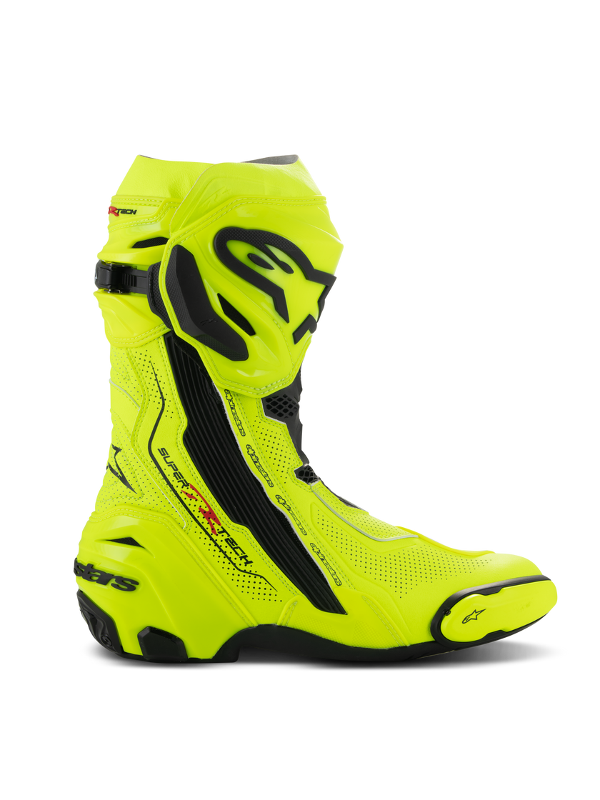 Botas Alpinestars Supertech R Vented - amarillo/negro