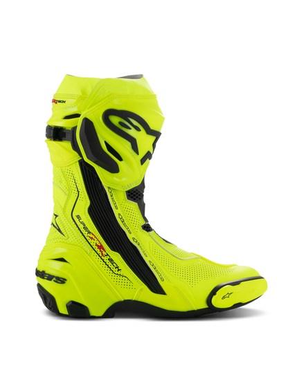 Botas Alpinestars Supertech R Vented - amarillo/negro