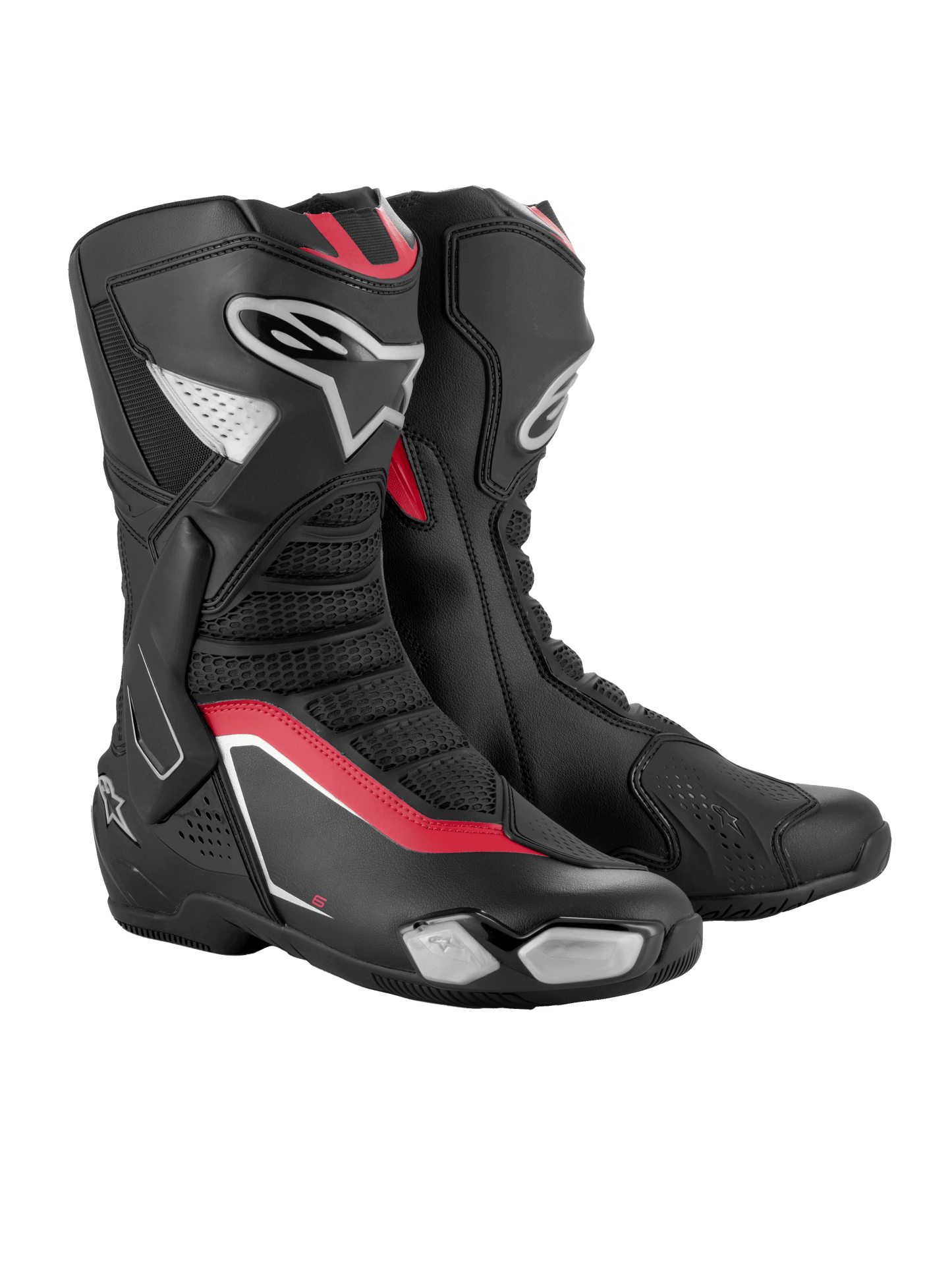 Botas Alpinestars SMX-6 V3 - negro/blanco/rojo