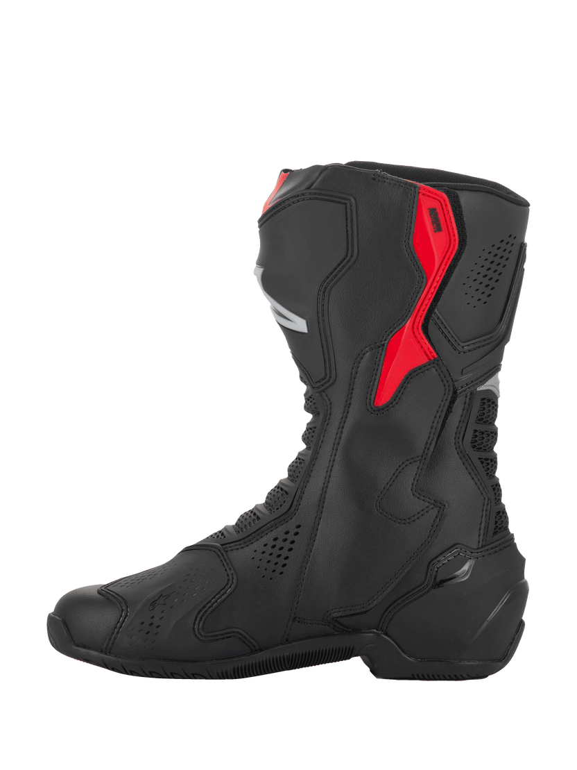 Botas Alpinestars SMX-6 V3 - Negro/Plata/Rojo