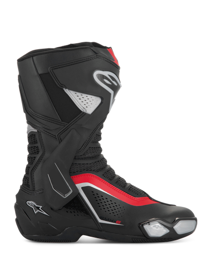Botas Alpinestars SMX-6 V3 - Negro/Plata/Rojo