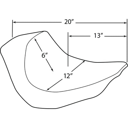 Asiento individual con montaje ez-on