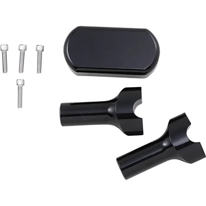 Kit de abrazadera superior y elevador de manillar sólido