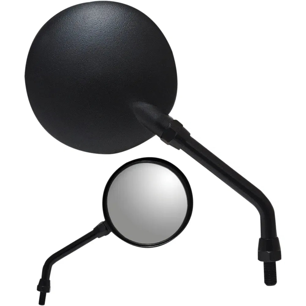 Round Parts Unlimited Mirror - Black