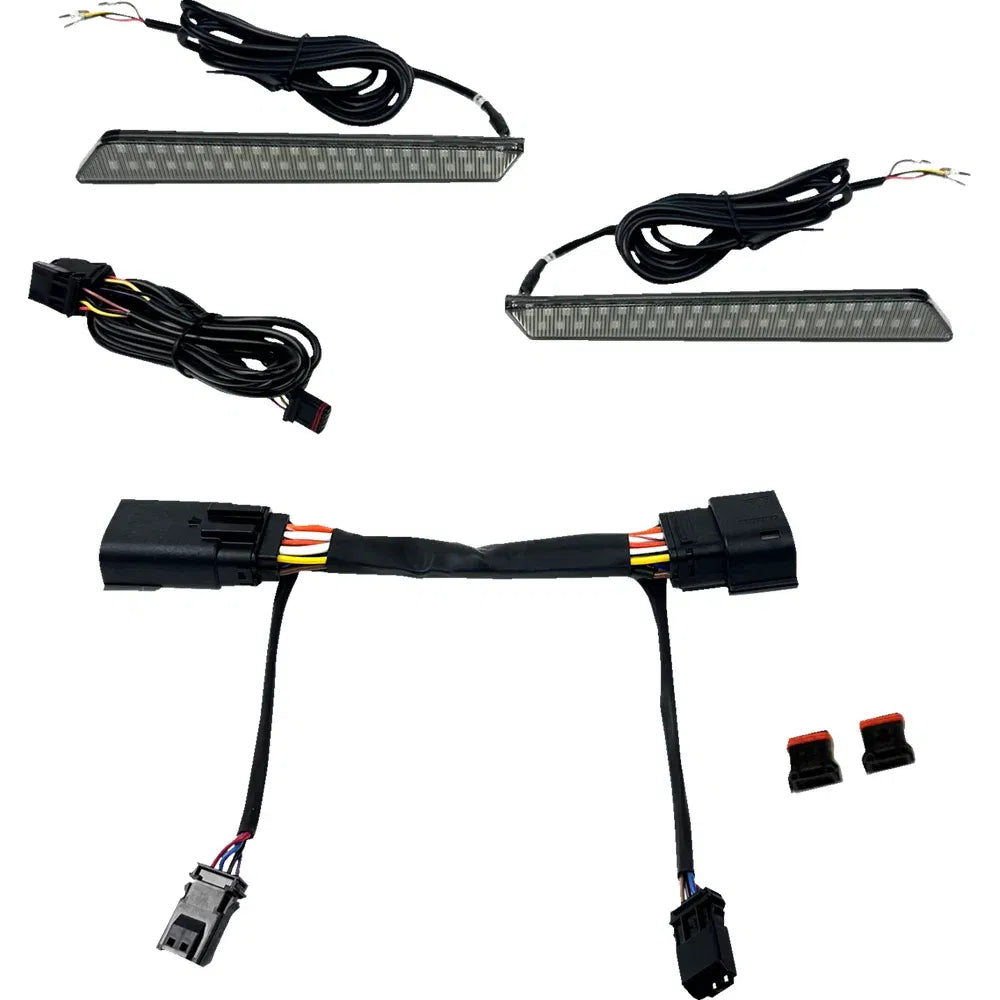 Pestillo de alforja led de dos colores lightz™