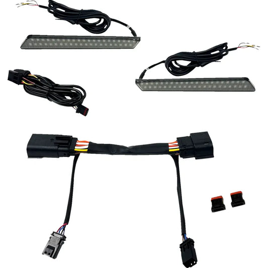 Pestillo de alforja led de dos colores lightz™