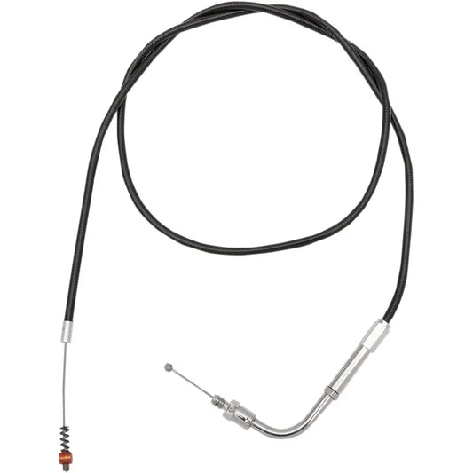 Cable de acelerador/ralentí de vinilo negro