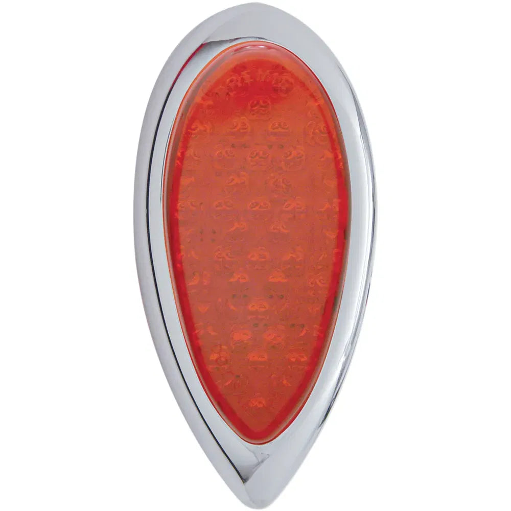 Taillight - Tear Drop - Red Lens