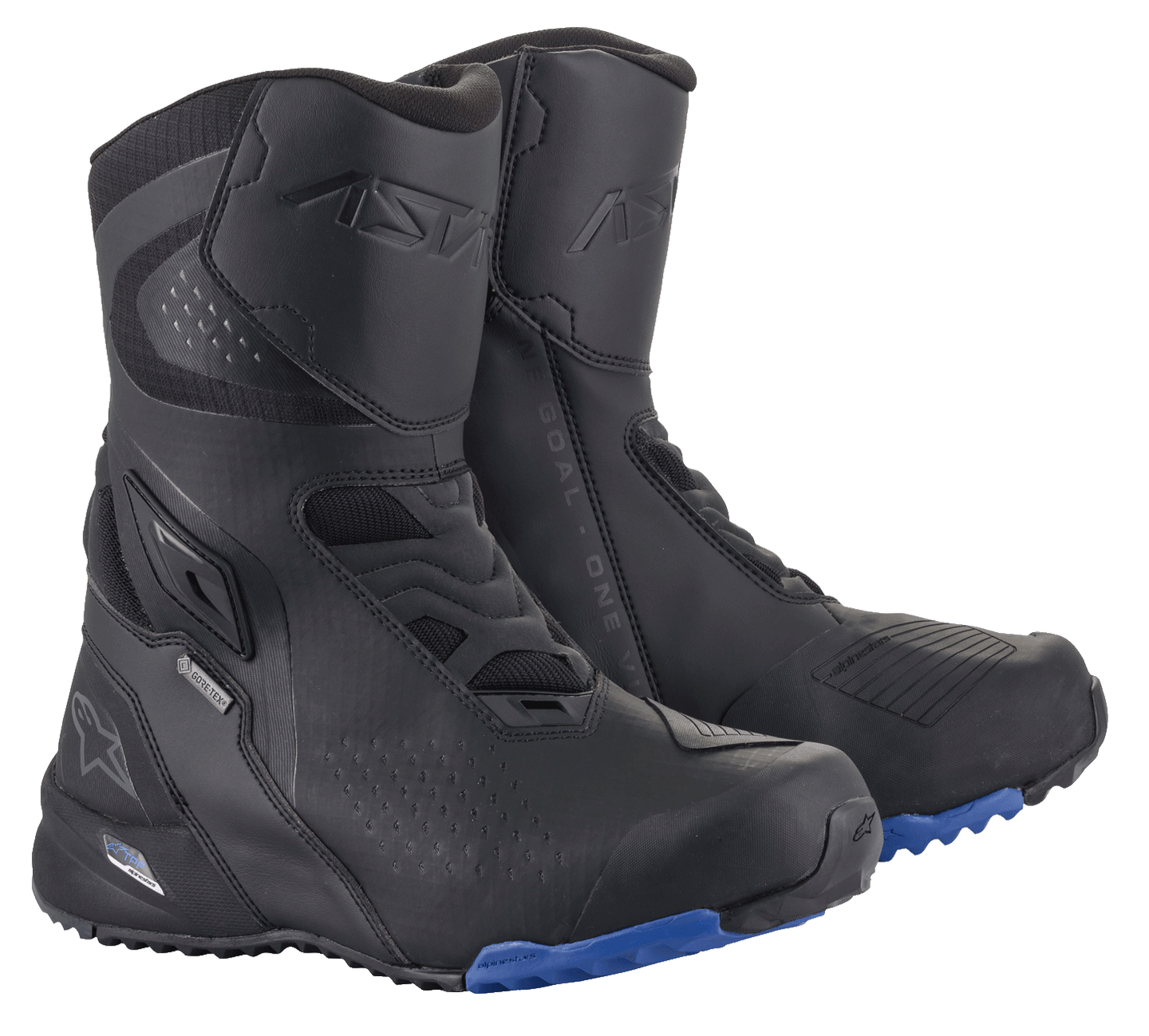 Botas Alpinestars RT-8 Gore-Tex® - Negro/Azul