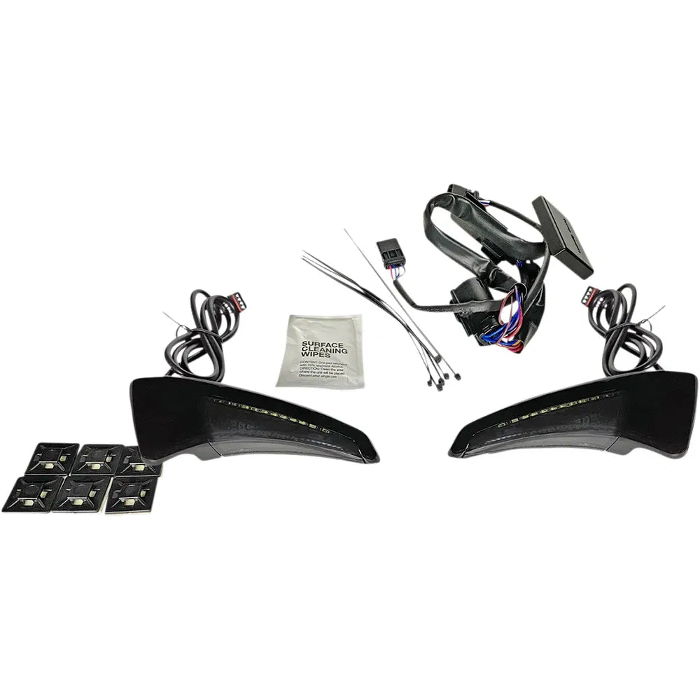 Luces led secuenciales del respaldo del asiento tour pak