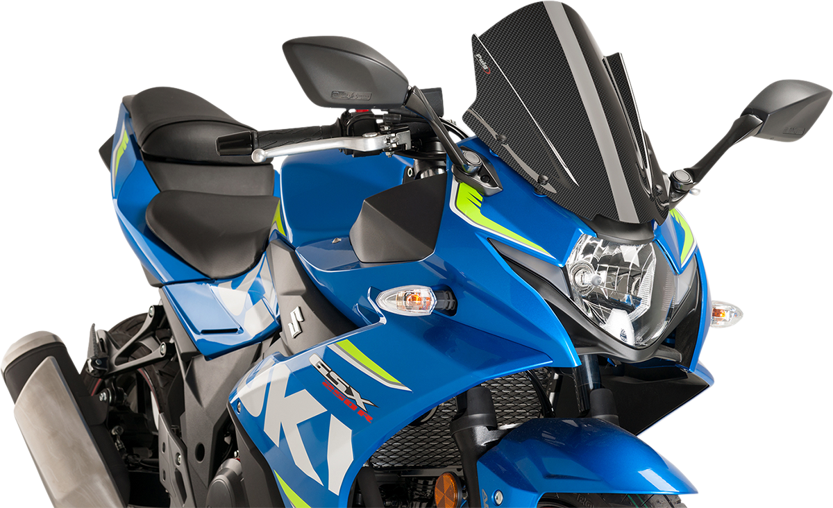 Cúpula Z-Racing - Cúpula Race - 14-3/8" - Carbono - Suzuki