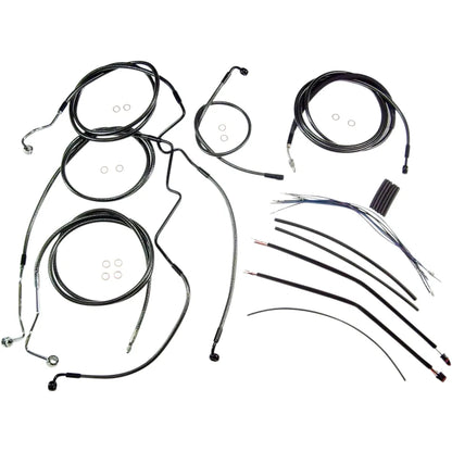 Kit de instalación de manillar de diseño Black Pearl™ - Kit de instalación de manillar de diseño Black Pearl™ - 12"-14" - FLTR '17-'20