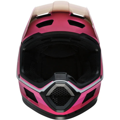 Casco infantil dirt maxx vortex rosa/blanco