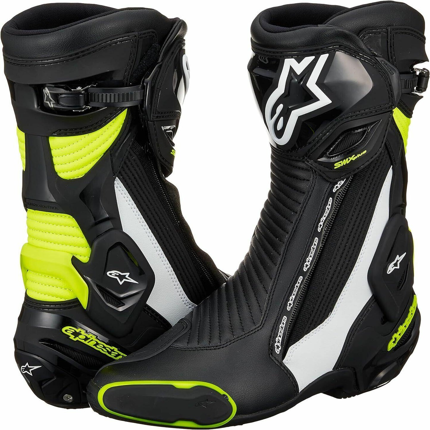 Botas Alpinestars SMX Plus - Negro/Amarillo