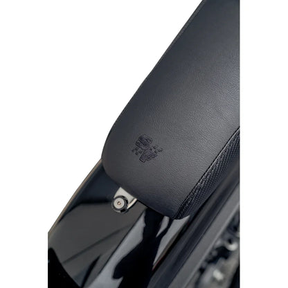 Asiento SLYFOX The Drifter Drifter Black Logo Black Vinyl W/ Slipstop Carbon Fiber Dyna '96-'03