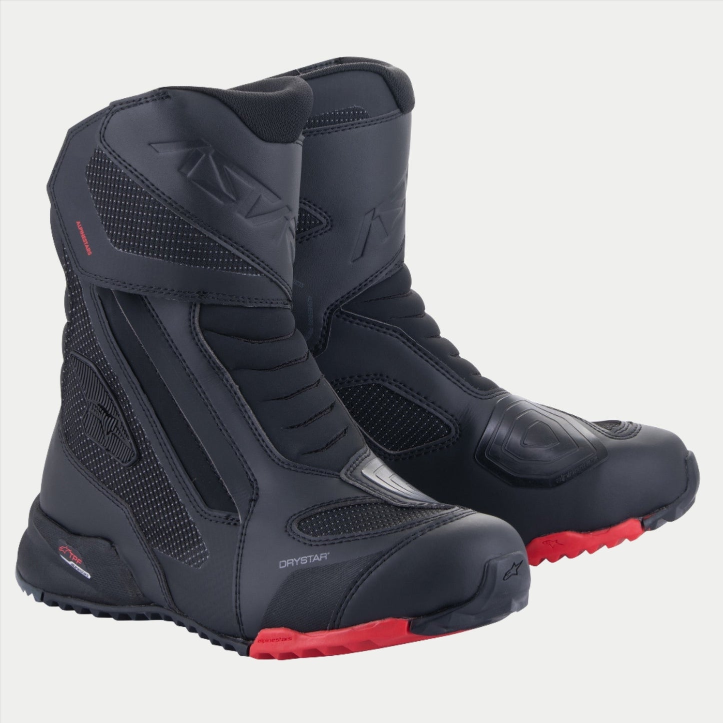 Botas Alpinestars RT-7 Drystar® - Negro/Rojo