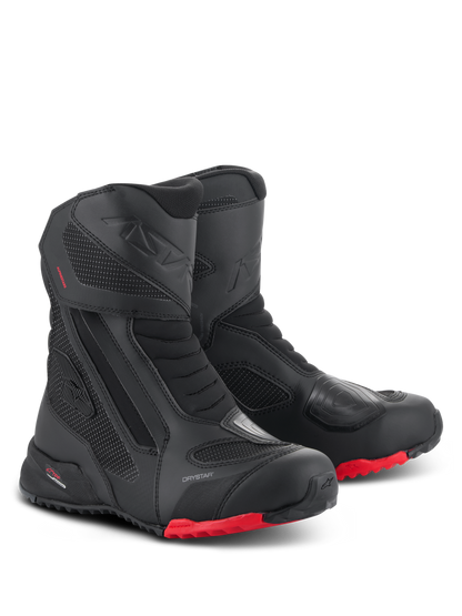 Botas Alpinestars RT-7 Drystar - Negro/Rojo