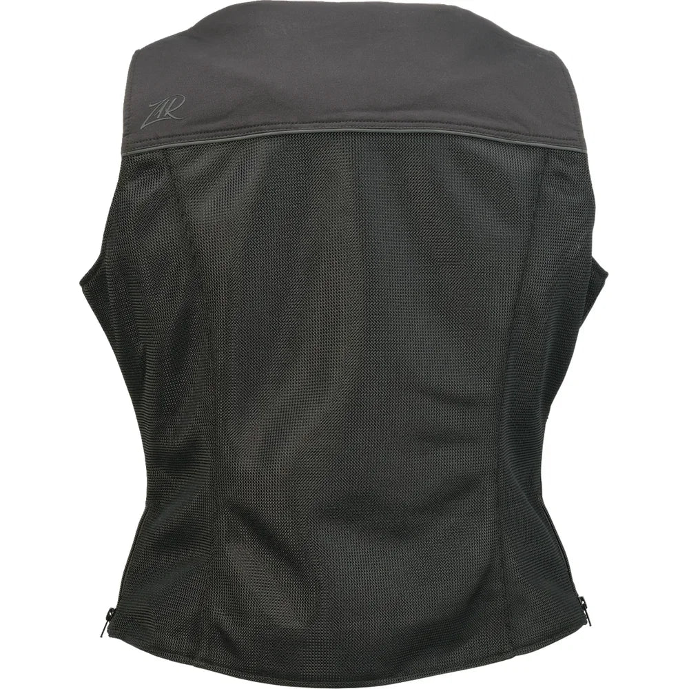 Chaleco de malla para mujer