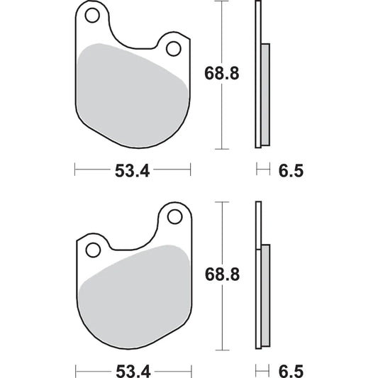 Ceramic Brake Pads - Harley-Davidson80092061