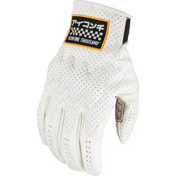 Guantes Icon Airform Slabtown CE - Blancos