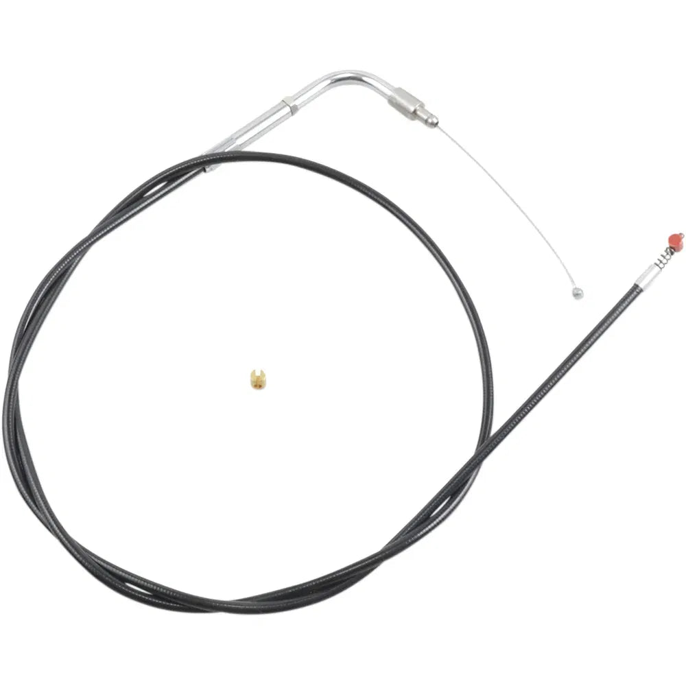 Cable de acelerador/ralentí de vinilo negro