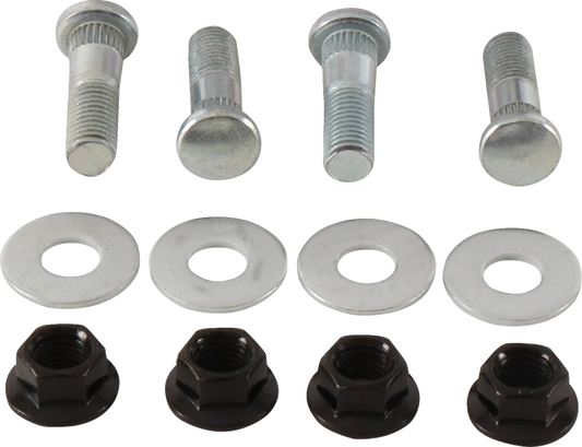 Kit de pernos/tuercas de rueda - Kit de pernos/tuercas de rueda - Delantero - Suzuki KingQuad 300