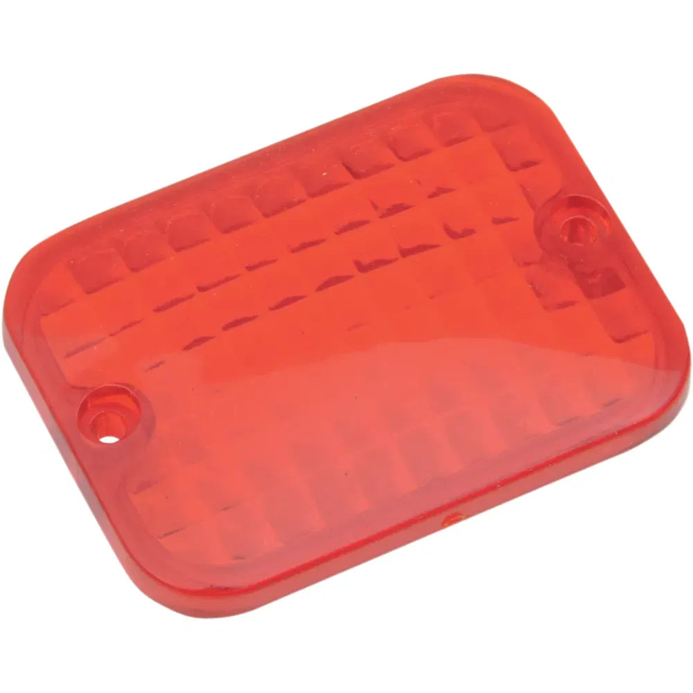 Replacement Rectangular Lens - Red