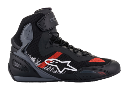 Zapatos Alpinestars 2023 Faster-3 Rideknit® - Negro/Rojo/Gris