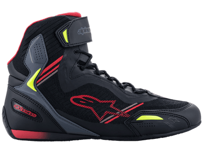 Botas 2023 Faster-3 Rideknit Negro/Rojo/Amarillo Fluo