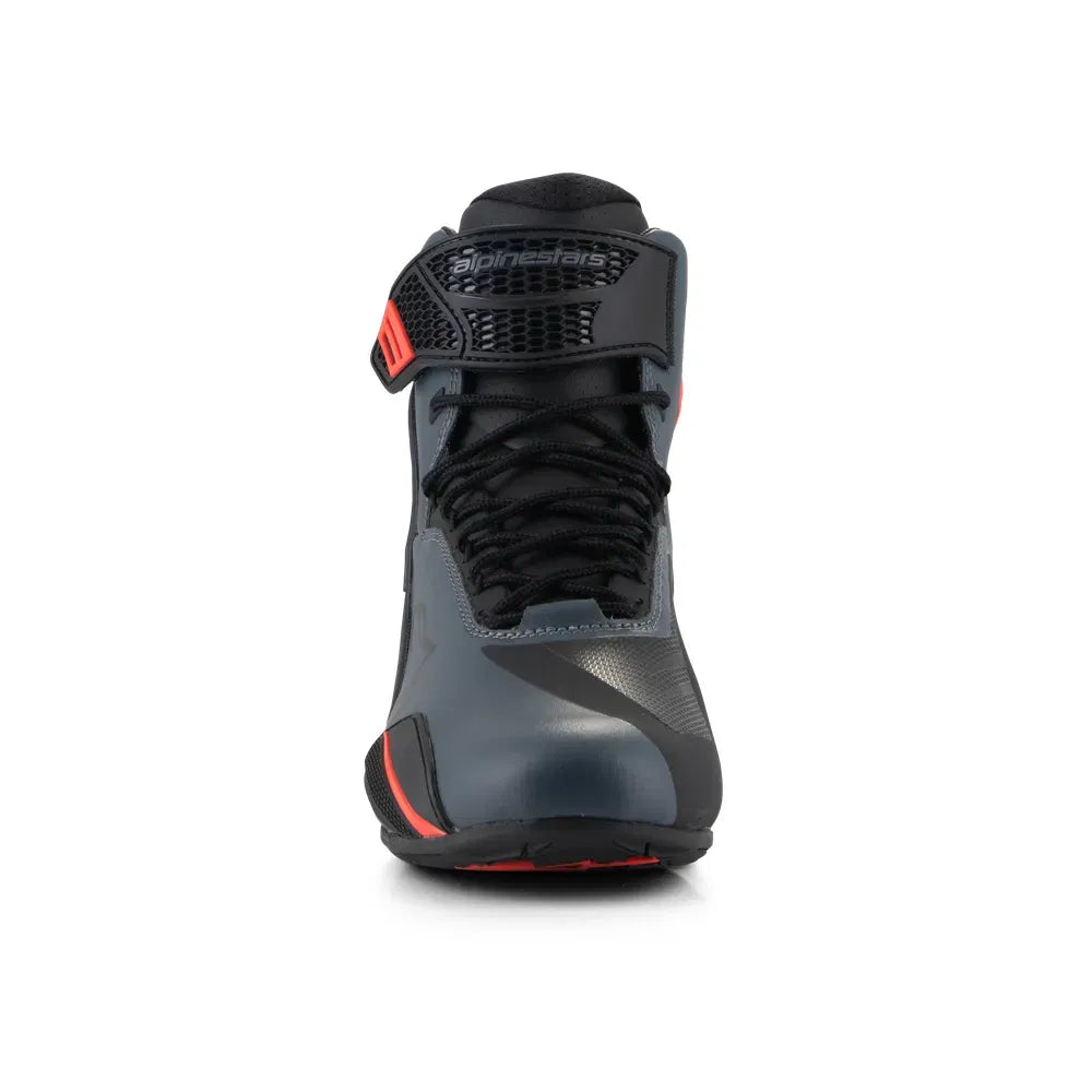Tenis Faster-4 Alpinestars - Negro/Gris/Rojo