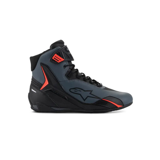 Tenis Faster-4 Alpinestars - Negro/Gris/Rojo