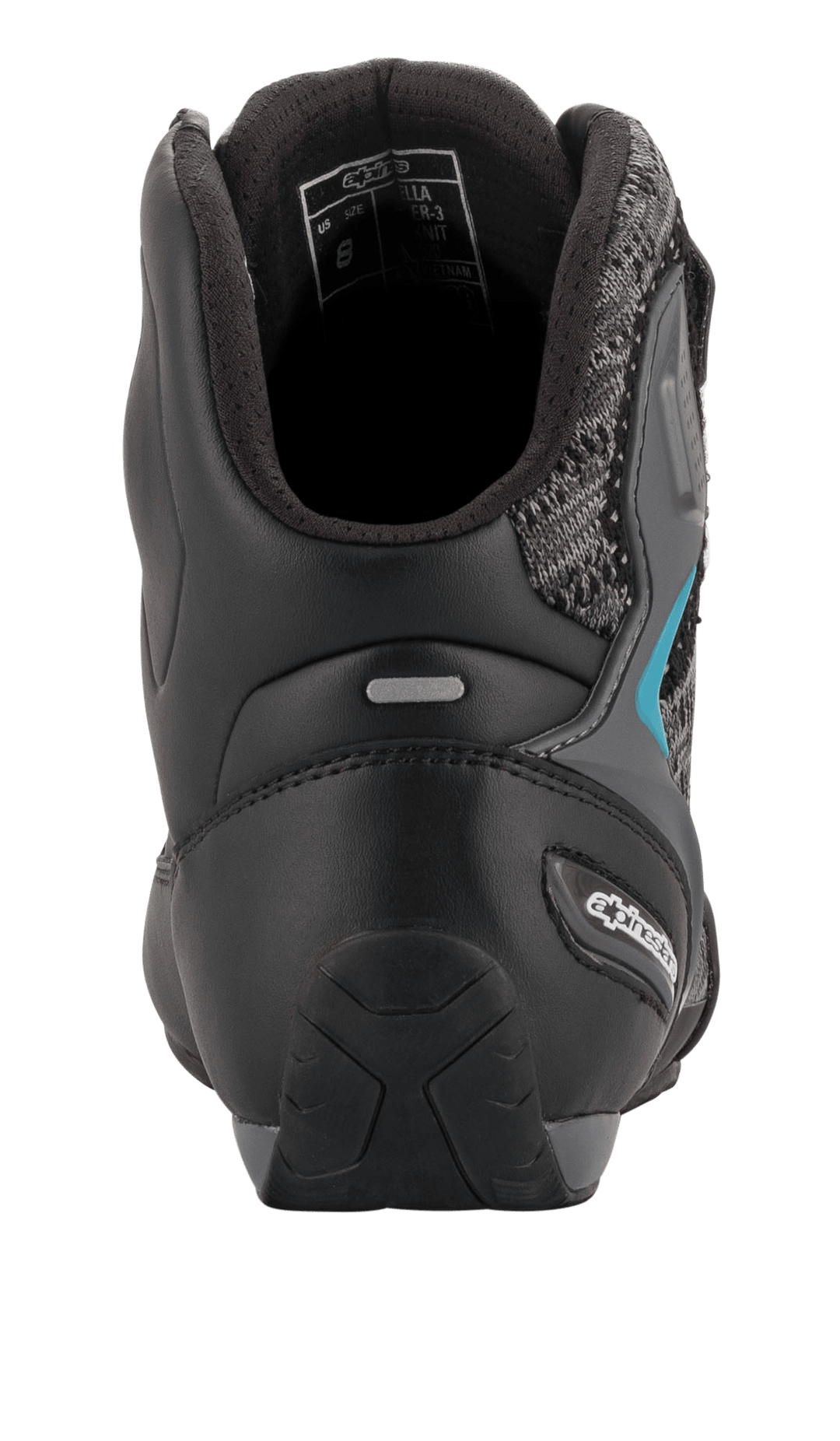 Zapatos Alpinestars Stella Faster-3 Rideknit®  Negro/Verde Azulado