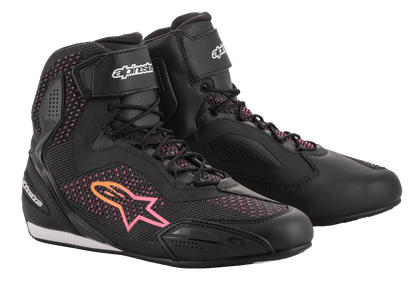 Zapatos Alpinestars Stella Faster-3 Rideknit - Negro/Amarillo/Rosa