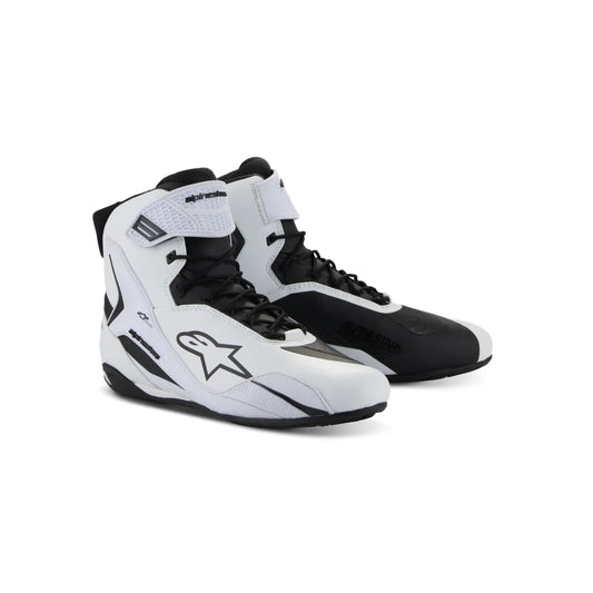 Tenis Stella Faster-4 Alpinestars - Blanco/Negro