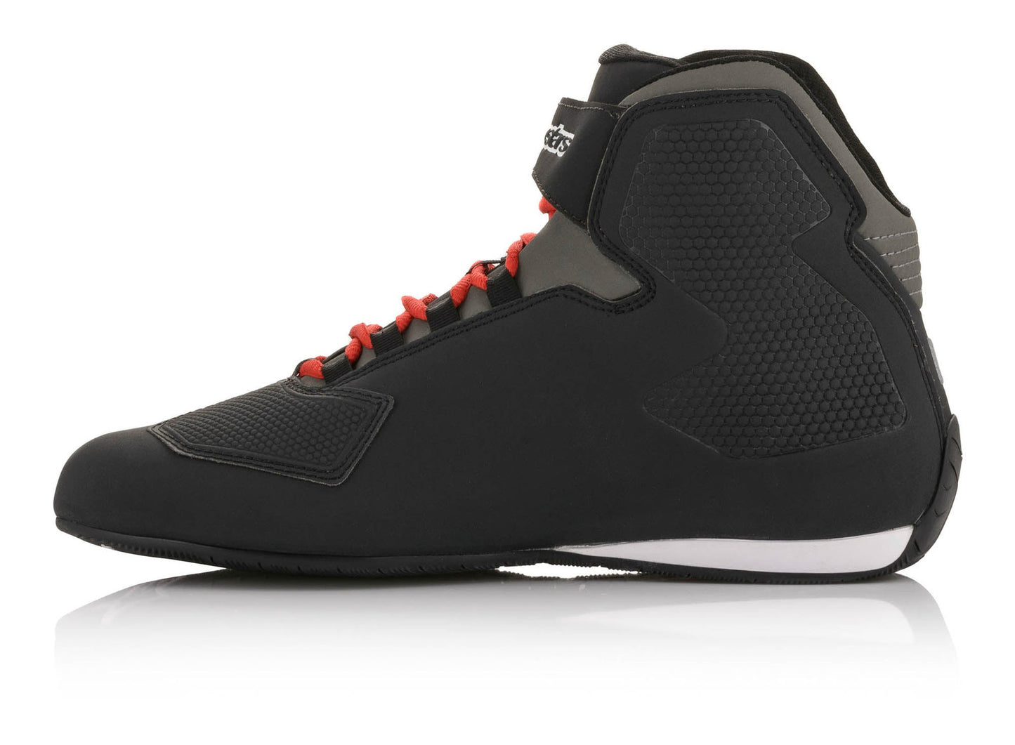 Tenis Sektor Alpinestars - Negro/Rojo