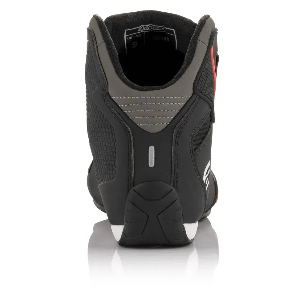 Tenis Alpinestars Sektor Vented - Negro/Rojo