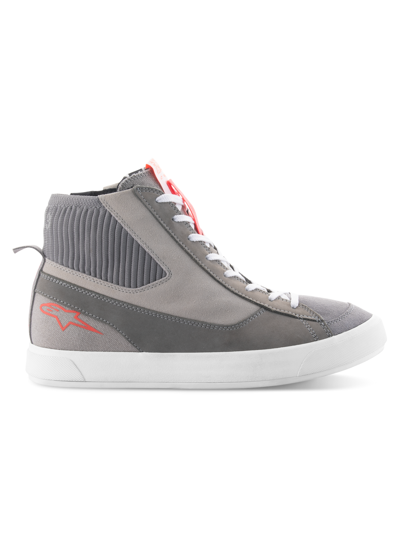 Tenis Stated Alpinestars - Gris/Rojo/Blanco